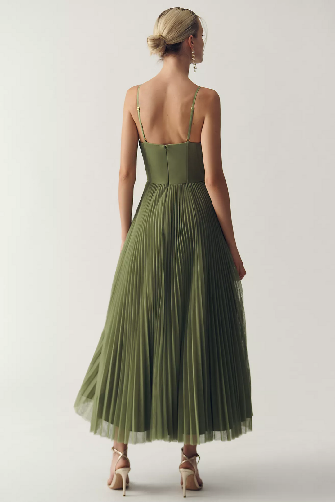 TAMARA – Vestido midi con corsé