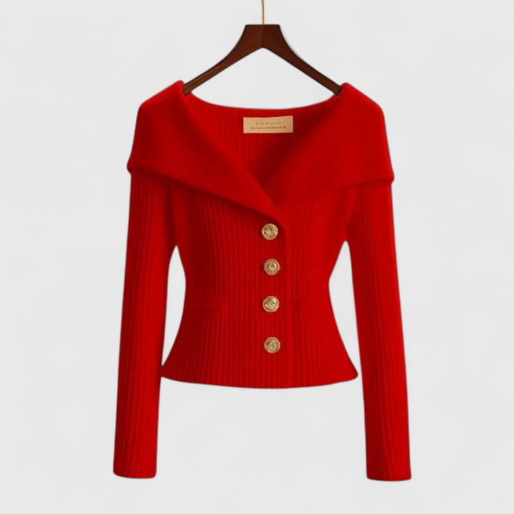 CLARISA – Elegante chaqueta de punto