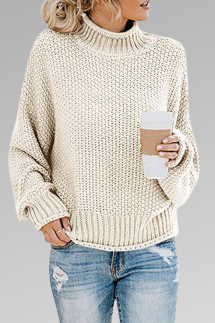 MOLLY – Jersey de punto grueso con corte relajado