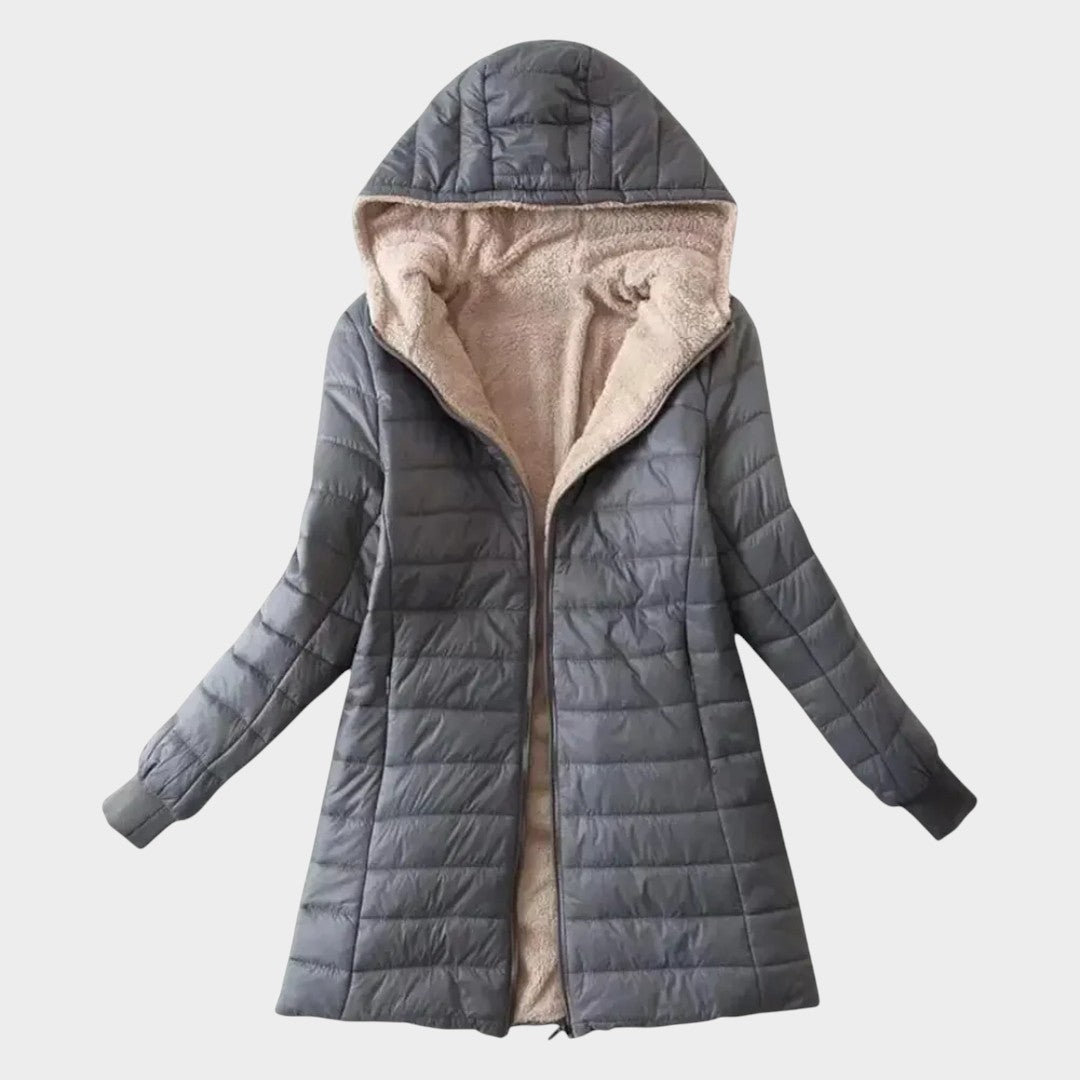 CAROLINA – Abrigo de Invierno con Forro Sherpa