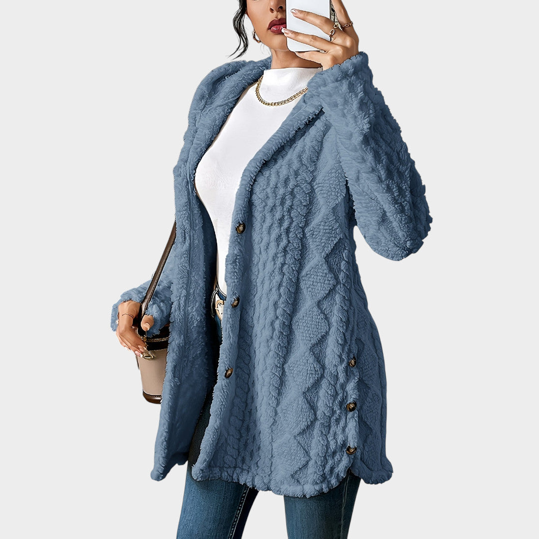 C&G – Cárdigan Acolchado con Capucha