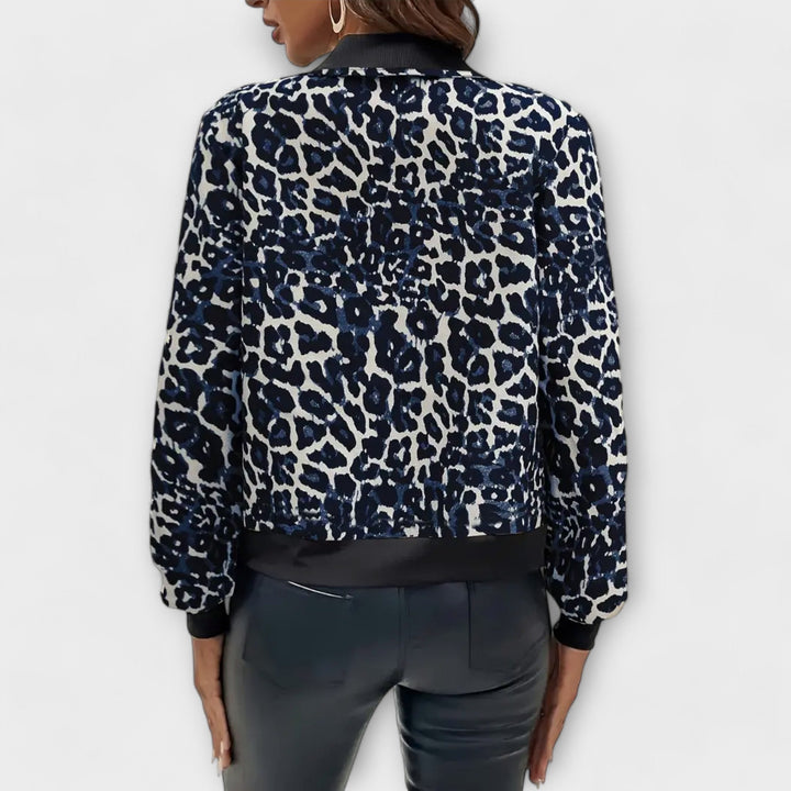 RAQUEL – Abrigo Elegante de Leopardo