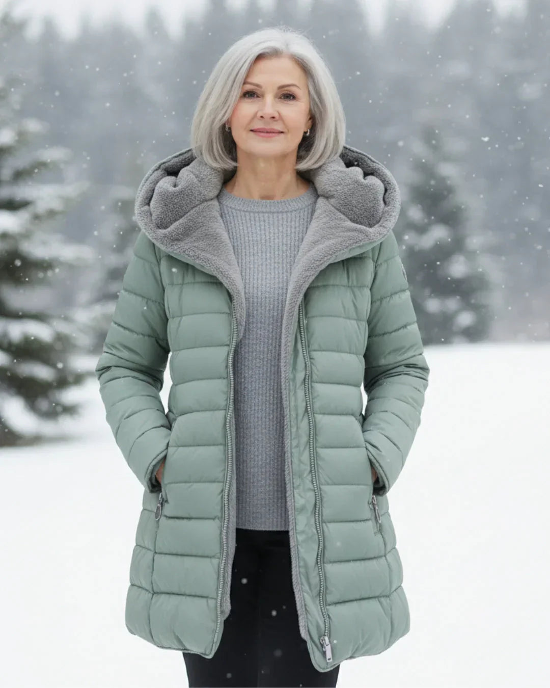 OLIVIA  – Chaqueta de invierno acolchada