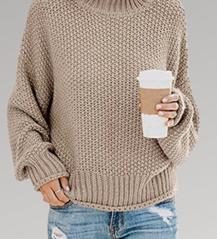 MOLLY – Jersey de punto grueso con corte relajado