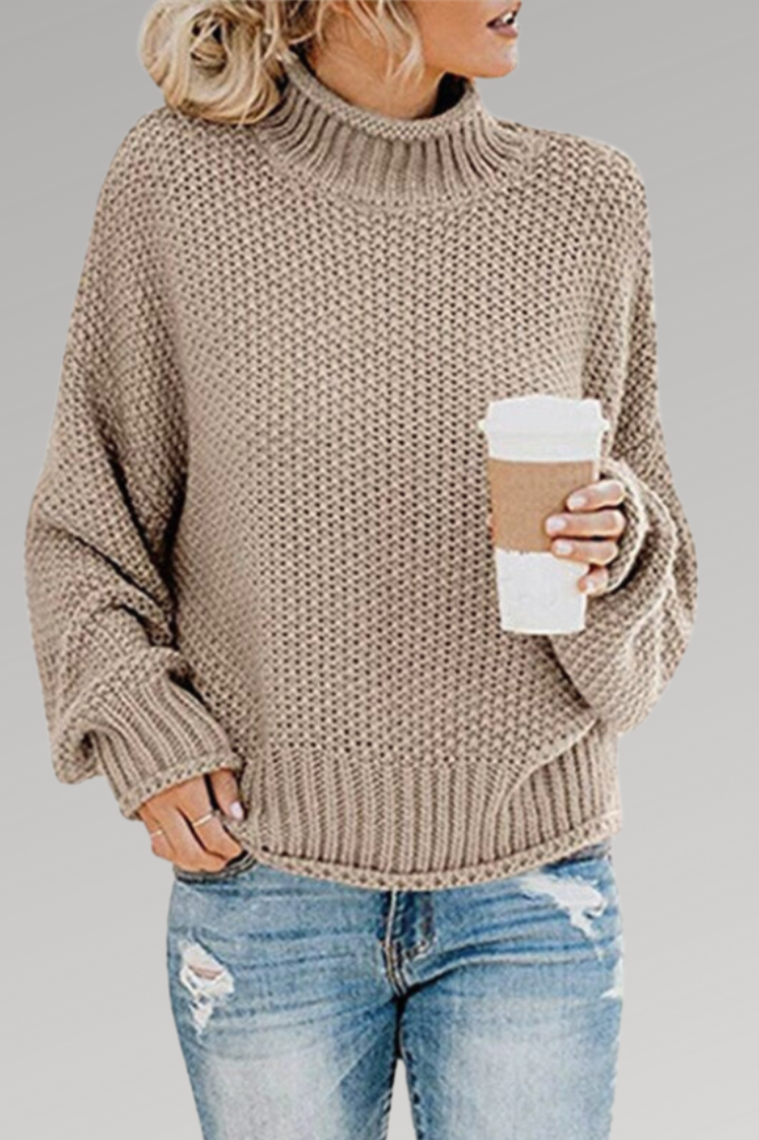 MOLLY – Jersey de punto grueso con corte relajado