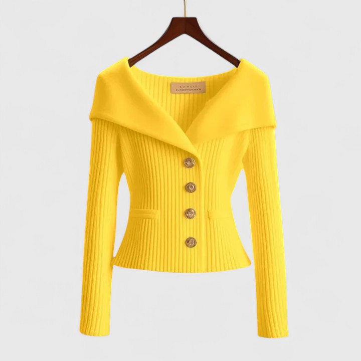 CLARISA – Elegante chaqueta de punto