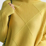 JASMINE – Jersey de Cuello Alto de Cachemira