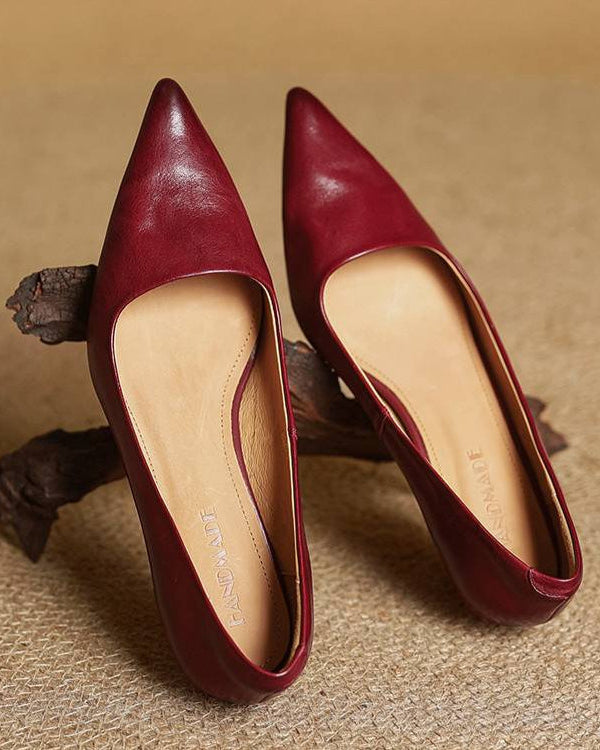 ALMA – Zapatos de tacón bajo