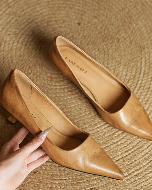 ALMA – Zapatos de tacón bajo