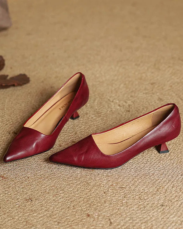 ALMA – Zapatos de tacón bajo