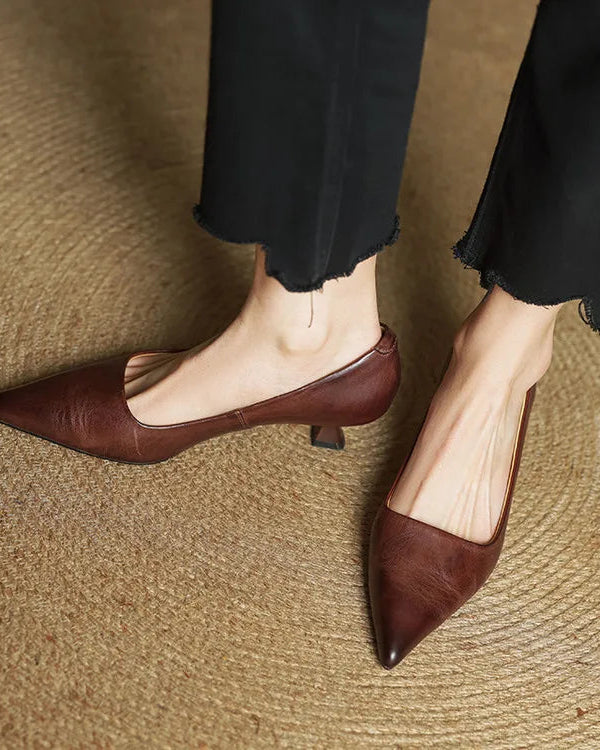 ALMA – Zapatos de tacón bajo