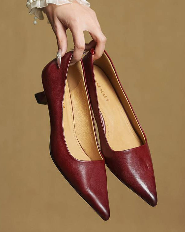 ALMA – Zapatos de tacón bajo