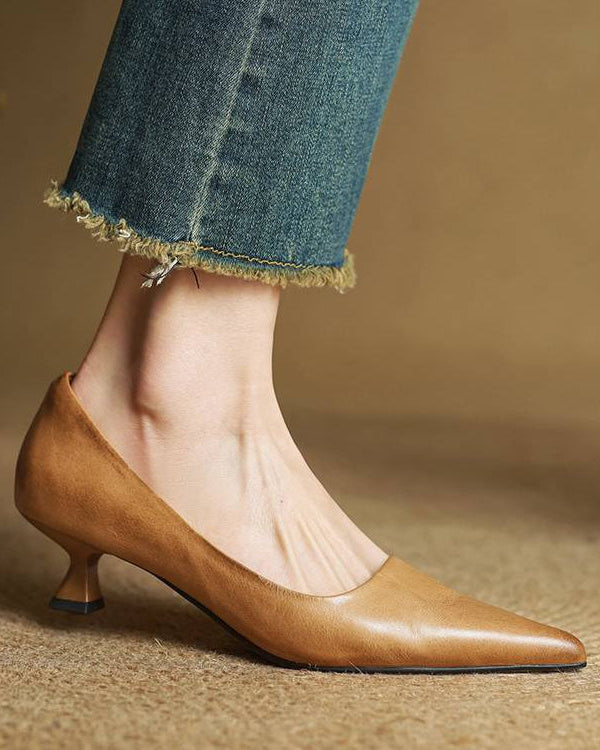 ALMA – Zapatos de tacón bajo