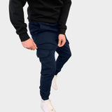 LAFI – Pantalones jogger cargo de hombre