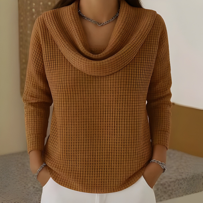 GRACE – Suéter Acogedor de Cuello Alto