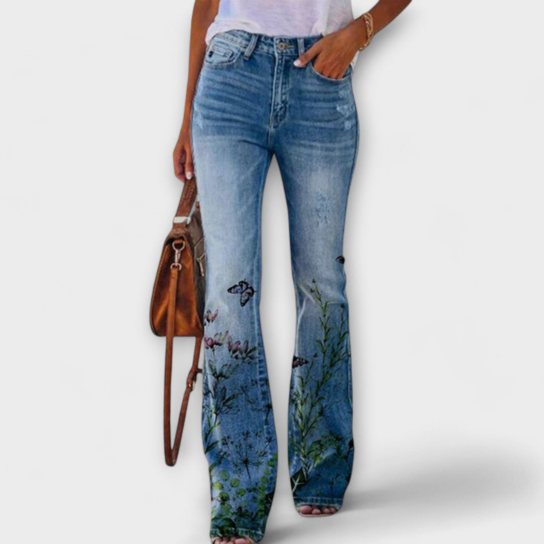 ZALA – Vaqueros con flores