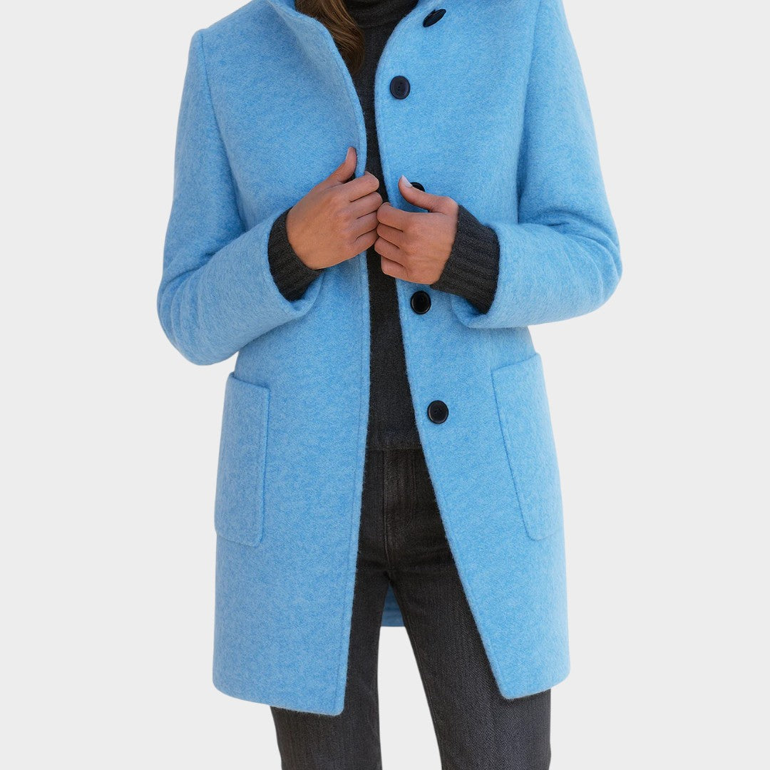 FRIZA – Abrigo de mujer con botones