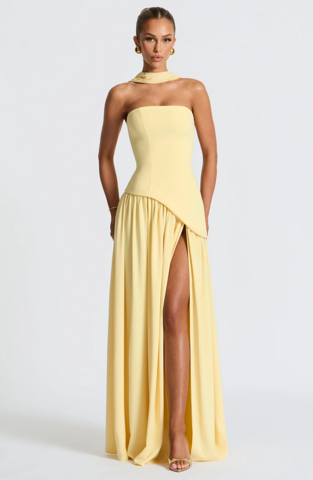 MARIEU – Maxi vestido de diseño