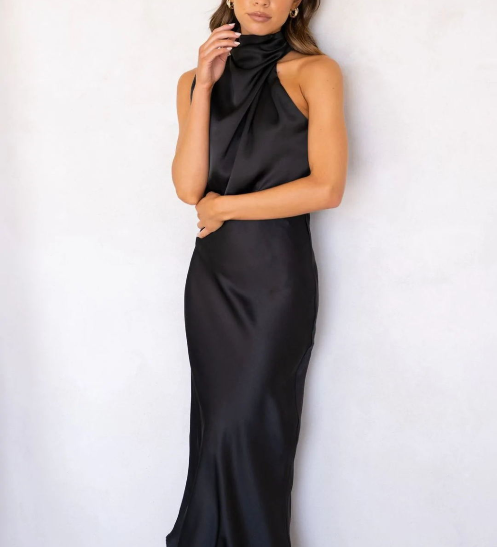 MARIANA – Vestido con escote americano