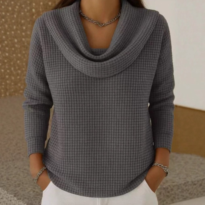 GRACE – Suéter Acogedor de Cuello Alto