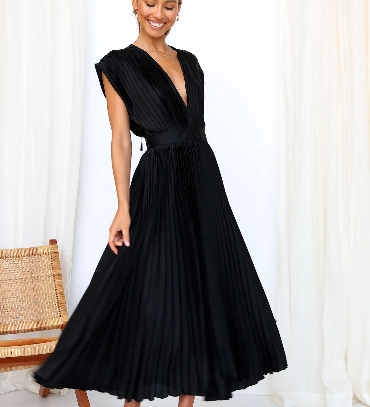 TIRSÁ – Vestido glamuroso