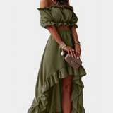 KATJA – Conjunto de 2 piezas Off-Shoulder