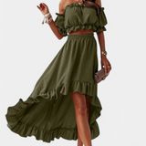 KATJA – Conjunto de 2 piezas Off-Shoulder