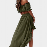 KATJA – Conjunto de 2 piezas Off-Shoulder