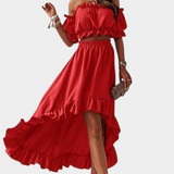 KATJA – Conjunto de 2 piezas Off-Shoulder