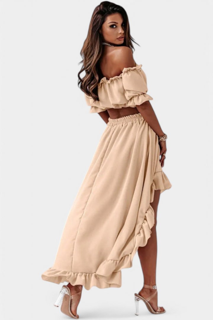 KATJA – Conjunto de 2 piezas Off-Shoulder