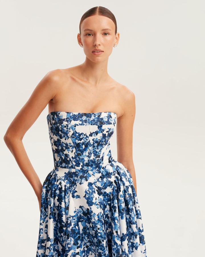 AZALEA – Vestido largo estampado