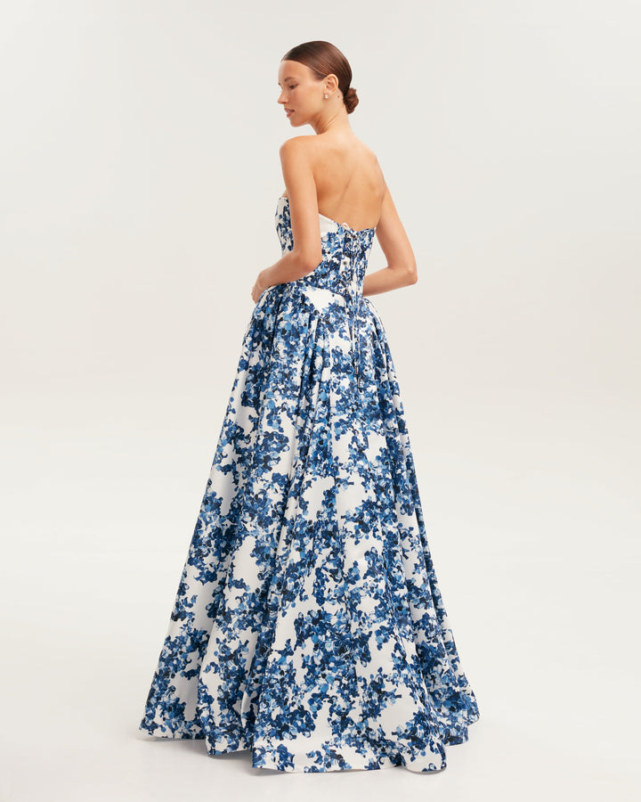 AZALEA – Vestido largo estampado