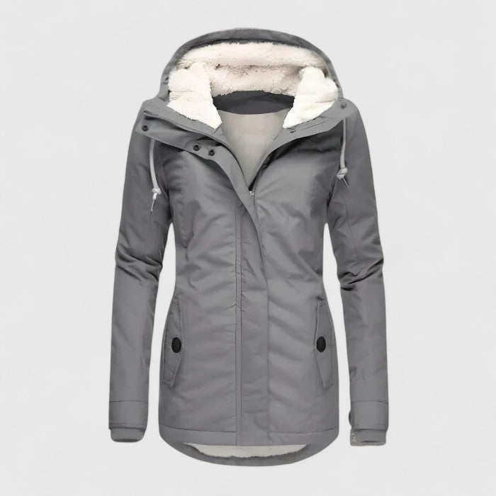 SERAVIA – Chaqueta de invierno impermeable con capucha