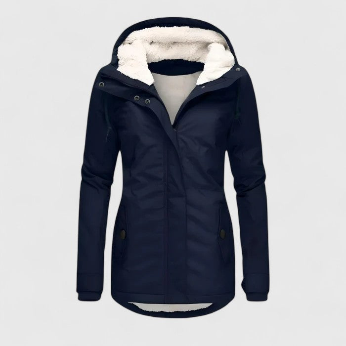 SERAVIA – Chaqueta de invierno impermeable con capucha