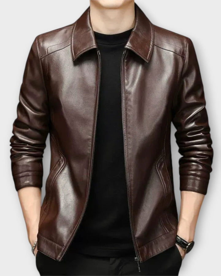 NICO – Chaqueta informal de cuero