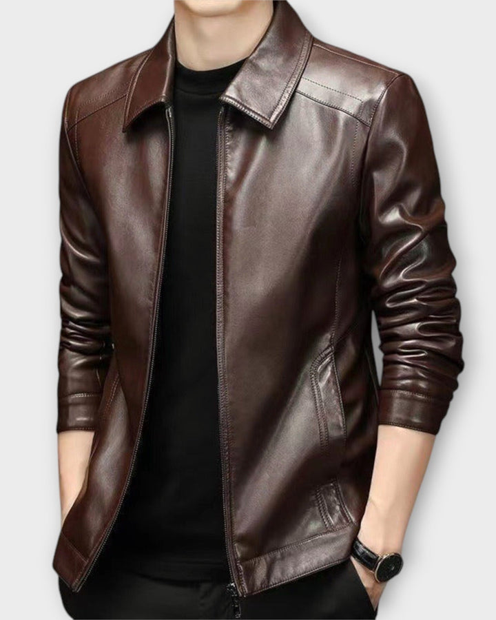 NICO – Chaqueta informal de cuero