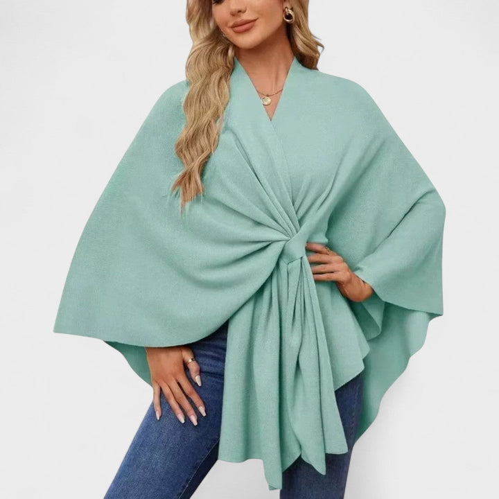 BEATRIZ – Poncho Chic y Elegante