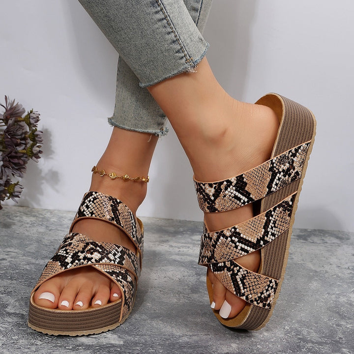 MIEL – Sandalias con plataforma