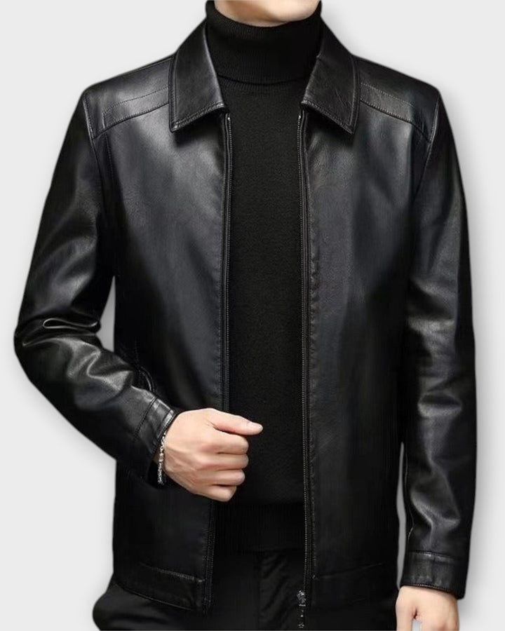 NICO – Chaqueta informal de cuero