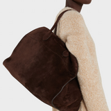 AISHA – Bolso de ante marrón