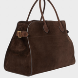 AISHA – Bolso de ante marrón