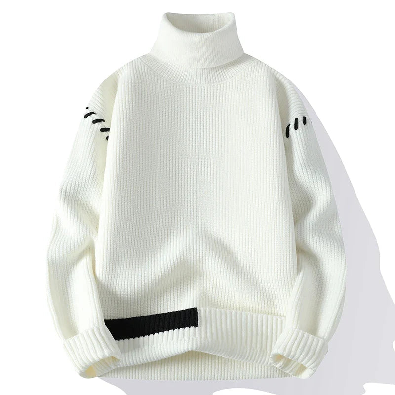 CJ – Chaleco patchwork de cuello alto