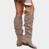 SIENA – Botas de Caña Alta de Ante