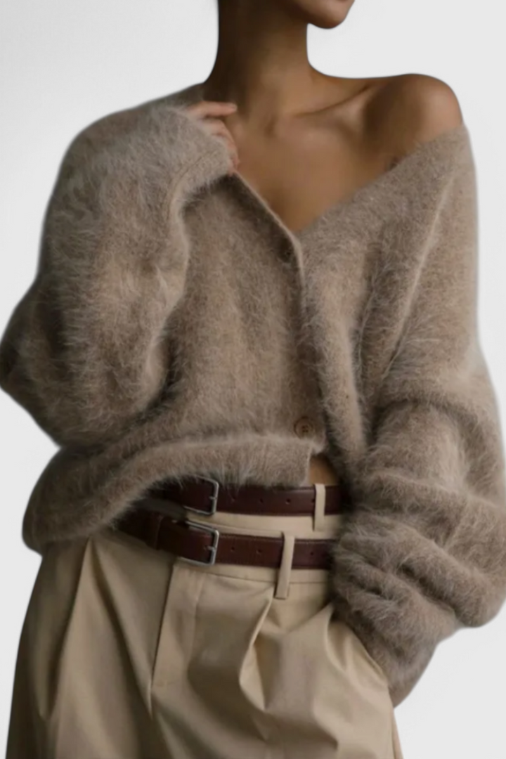 DANIELA – Cardigan de Cachemira Suave