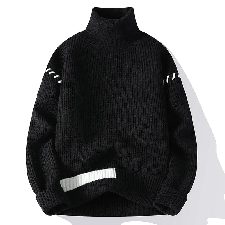 CJ – Chaleco patchwork de cuello alto