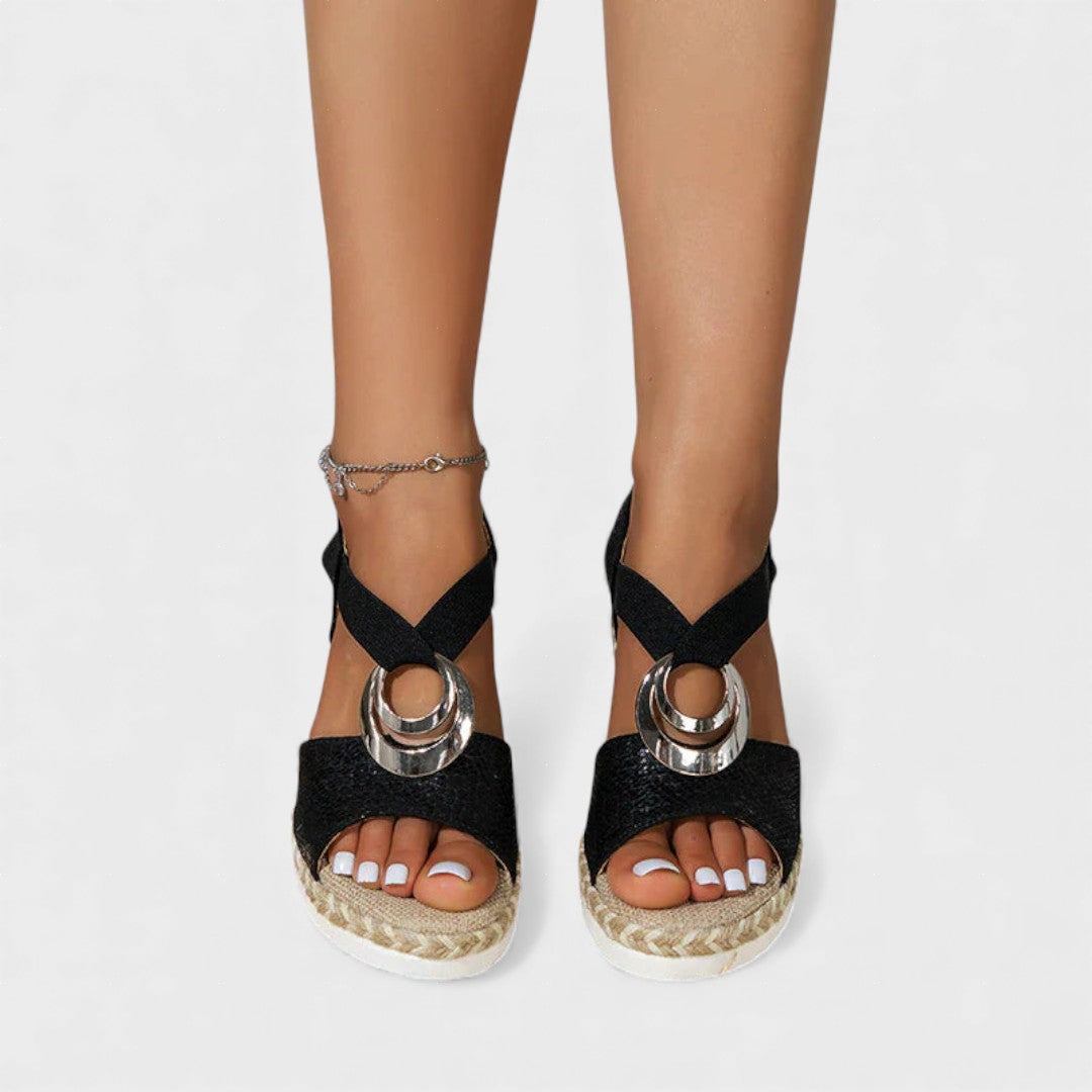 FARAH – Sandalias de verano con cuña