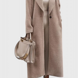 CHLOE – Abrigo Estructurado Elegante de Largo Completo