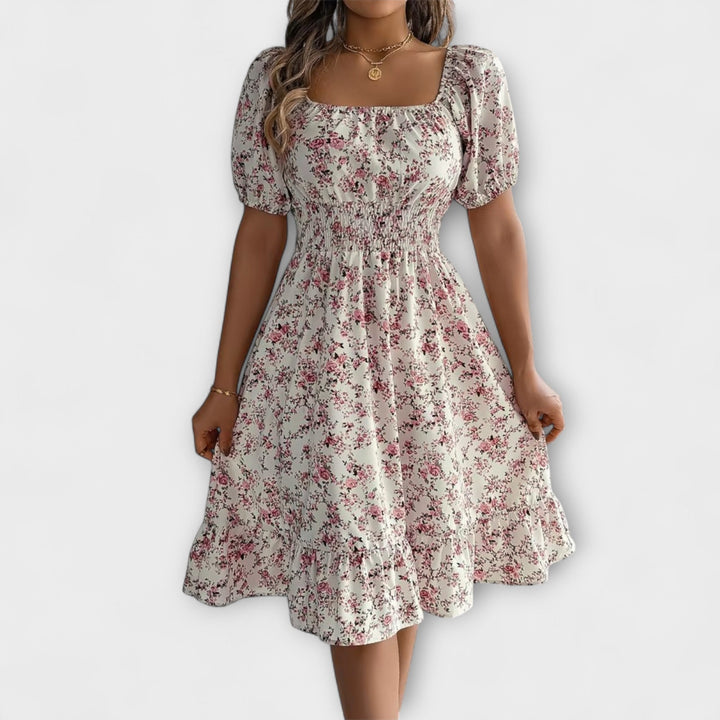 NORA – Vestido de flores veraniego
