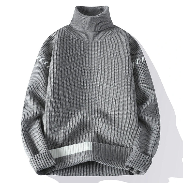 CJ – Chaleco patchwork de cuello alto
