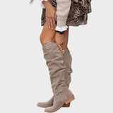 SIENA – Botas de Caña Alta de Ante